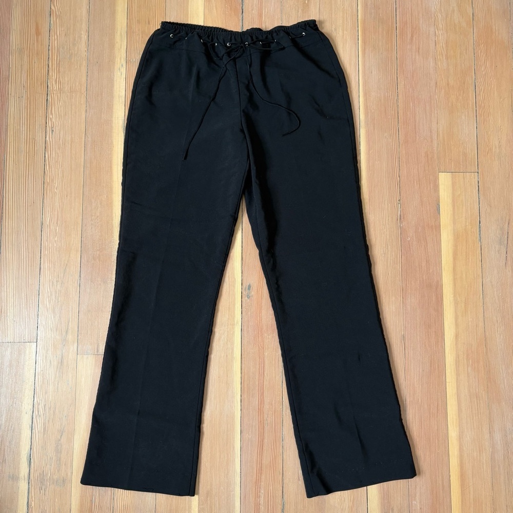 Vintage Grommet Detail Daniel Laurent Low Rise Flare Pants